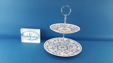 Winterling Indisch blau und andere Hersteller Etagere 2 Stufig Tafelaufsatz