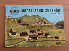 Kibri Katalog 1963 Modelleisenbahn H0  passend zu Märklin Fleischmann Trix
