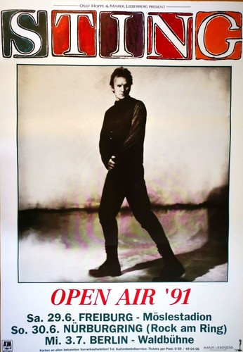 Sting police tour 1991 - –,