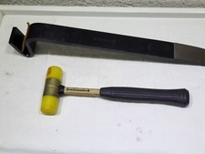 Zugeisen Peddinghaus, Kunststoffhammer mit Belzer Polyflex 32mm, Ausbeulwerkzeug