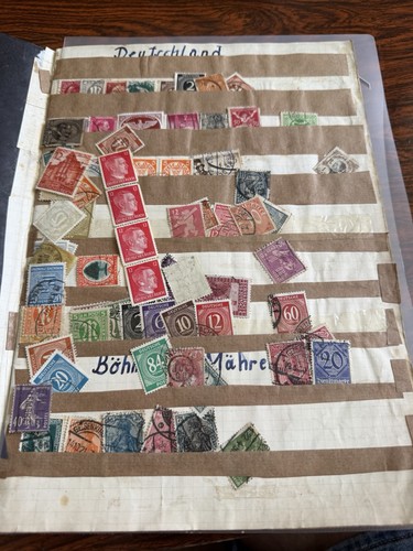 Briefmarken lot album - briefmarken-lot, im