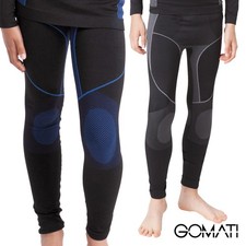 Gomati Kinder Thermo Hose lang, Seamless Funktionswäsche, schnelltrocknend