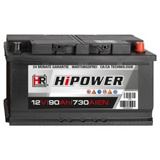 PKW Batterie 12V 90Ah