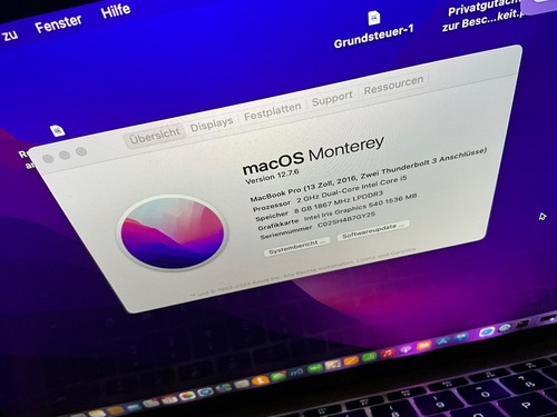 Apple macbook pro zoll - macbook, 2016