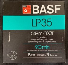 BASF LP35 Tonband auf 18cm 7in