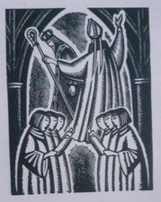 SAINT AMBROSE Oldham Print of