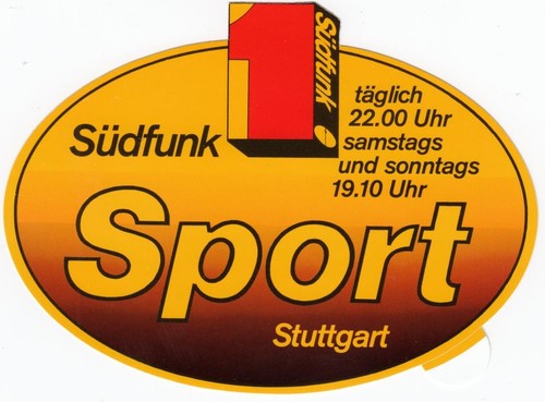 Radio sticker sdr stuttgart - sdr,