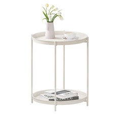 Beistelltisch Kaffeetisch Couchtisch Sofatisch Betttisch Schwarz BTS17cm