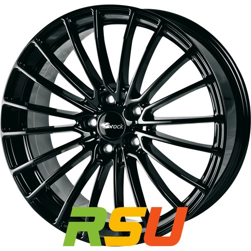 Brock b24 schwarz lackiert - schwarz,
