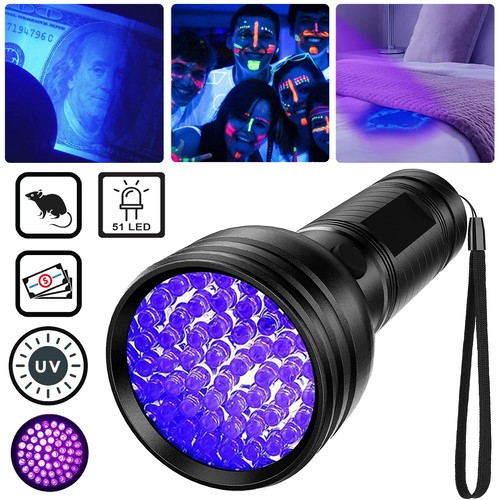 Led taschenlampe 395nm - 51, uv