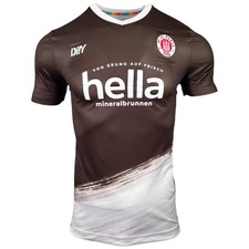 DIIY FC St.Pauli Trikot Rabauken Hamburg Fussball Pauli Saison 2024 S Braun