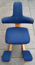 STOKKE VARIER THATSIT BALANS KNIESTUHL KNIEHOCKER GESUNDHEITSSTUHL IN BLAU ❤❤❤
