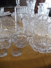 Konvolut von wert. Bleikristall gesammt: 14 Teile