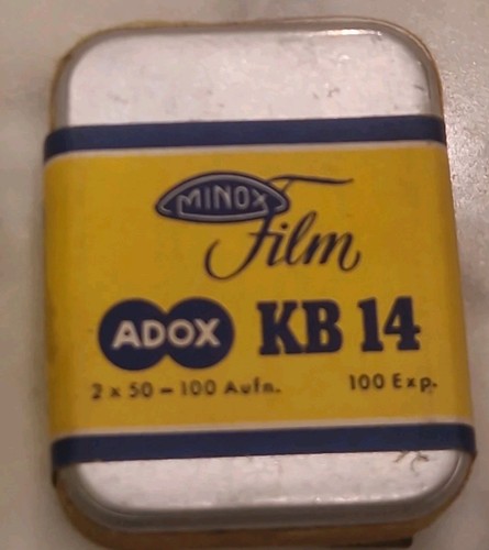 Vintage minox adox film 100 - film,
