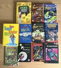 Buchpaket++11++ Kinderbücher++Tiger Team, Super Nick, die drei ??++guter Zustand