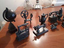 19 x SETZKASTENFIGUREN Zinn