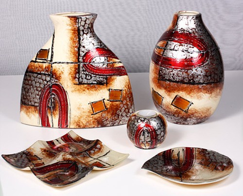 Teller glas deko schale - teller,