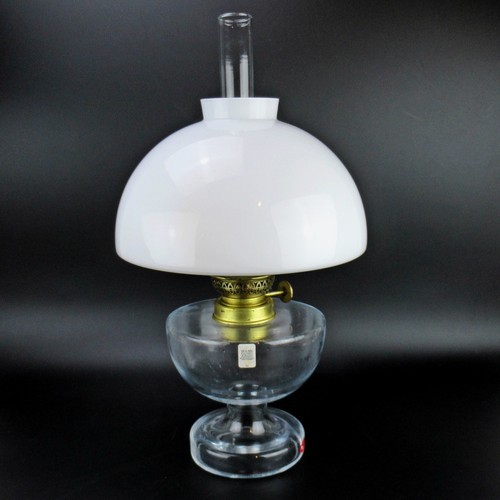 Holmegaard glas petroleumlampe - glas,