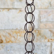  Regenkette Dachrinne