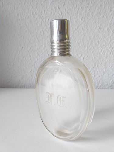 Glas flasche flachmann - glas, um