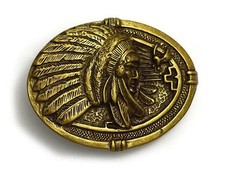 indianer gürtelschnalle