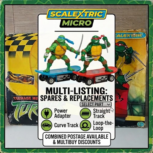 Scalextric tmnt micro slot - tmnt,