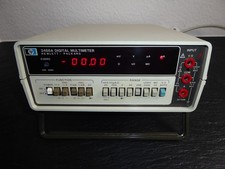 Digitalmultimeter HP 3466A DVM mit LED-Anzeige  - Sehr guter Zustand / Sammler -