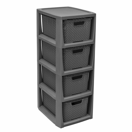 Regal mit körbe rattan - mit,