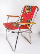 Alter Campingstuhl Kinder Klappstuhl vintage Retro Look