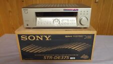 Sony STR-DE375 Stereo Dolby Surround Receiver Verstärker Silber