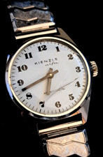 KIENZLE Alfa - Elegante, antike Design-Uhr **HANDAUFZUG**LÄUFT**