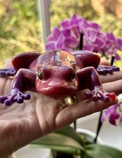 Handgefertigte Harz Frosch