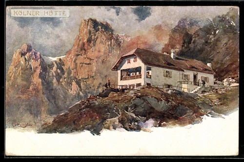 Künstler edward theodore - künstler-ak,