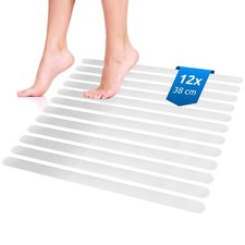 12x Anti-Rutsch-Streifen Aufkleber Dusche Badewanne Treppe selbstklebend