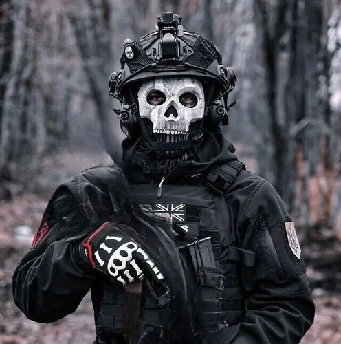 Cod ghost skull tactical mask - tactical,