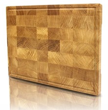 Premium Schneidebrett Stirnholz aus Eiche