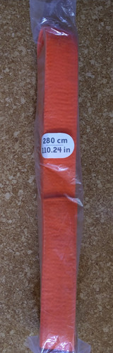 Kampfsportgürtel orange 280 - kampfsportgürtel,, orange,