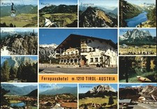 Tirol Region Reutte Zugsitze Plansee Fernpasshotel Ehrwald Nassereith Tarrenz Le