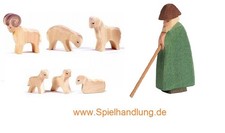 Ostheimer Schäfer mit Stab +