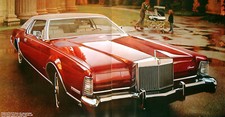 Prospekt brochure 1973 Lincoln Continental & Mark IV   (USA)