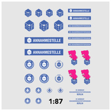 Waterslide Decal 1:87 DDR VE