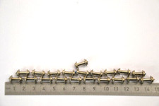 Piko N 20x Metall Räder Silber Chrom Neuteile DDR Restbestand Eisenbahn 1:160