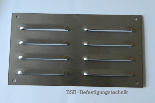 Lüftungsgitter 214 x - 1, st.