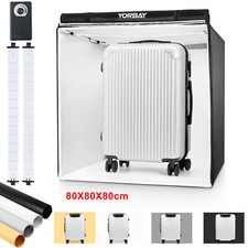 Fotobox 80x80x80CM Fotostudio Lichtbox für Professionelle Fotografie 270 LED-Läm