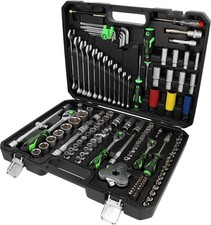 KS TOOLS COMPETITION 1/4"+3/8"+1/2" Steckschlüssel-Satz, 132-tlg, KFZ-Spezial