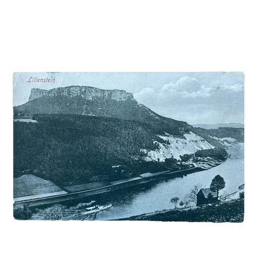 Postkarte lilienstein - postkarte, ak
