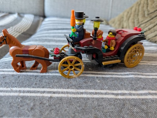 Lego weihnachtskutsche wie neu - weihnachtskutsche,