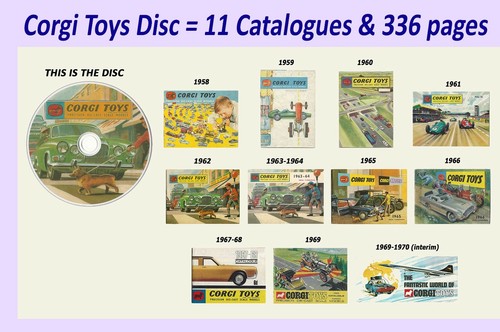 Corgi katalog 1958 - katalog, 1959
