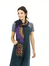 Schal Damenschal zwei Farben