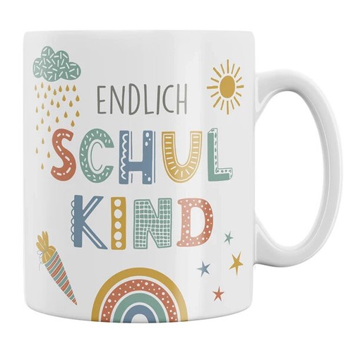 Keramikbecher/Schulanfang/Schu
